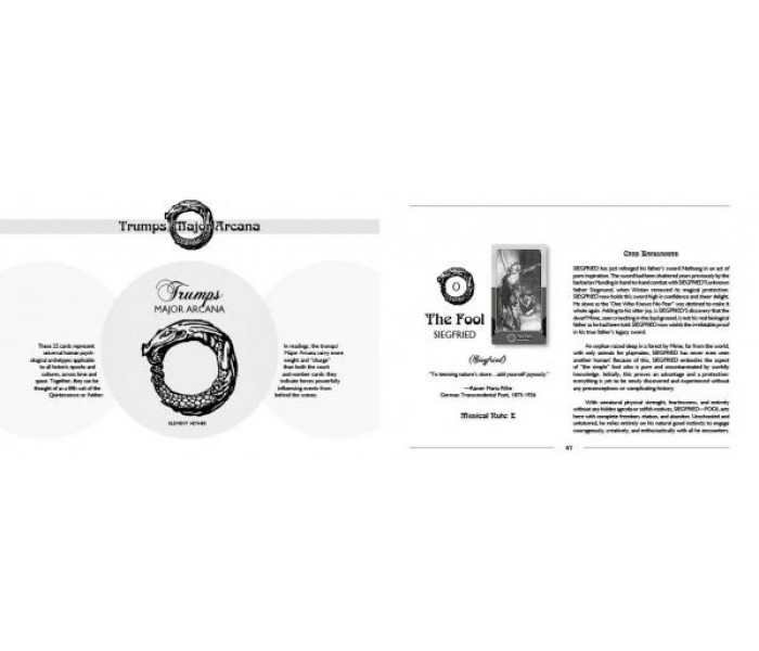 Таро Цикл Кольца - The Ring Cycle Tarot. Schiffer Publishing