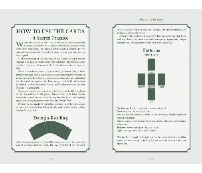 Оракул Шляхових Карт - The WayCard Oracle : A Guide to the Inner Journey. Schiffer Publishing