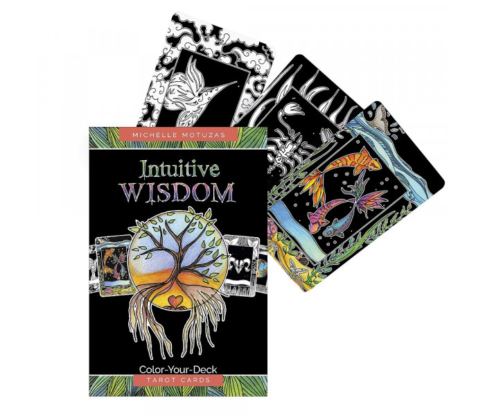 Інтуїтивна мудрість: Розфарбуйте карти Таро - Intuitive Wisdom: Color-Your-Deck Tarot Cards. Schiffer Publishing