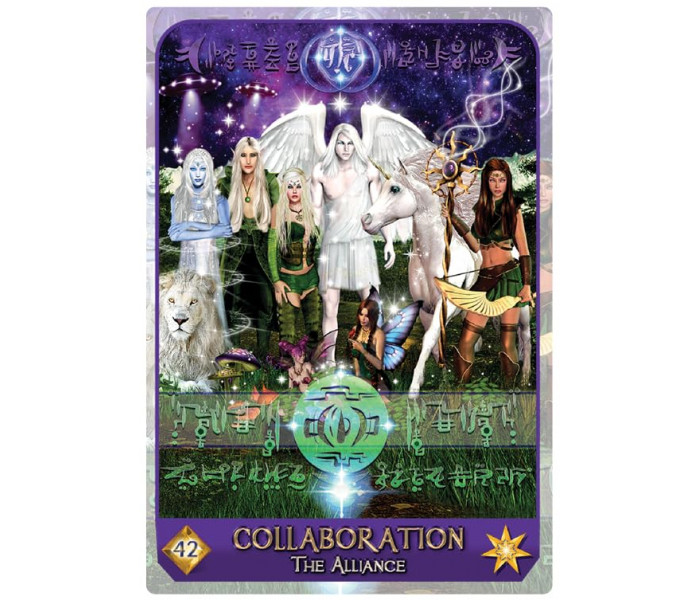 Оракул Небесные Частоты - Celestial Frequencies: Oracle Cards and Healing Activators. Schiffer Publishing