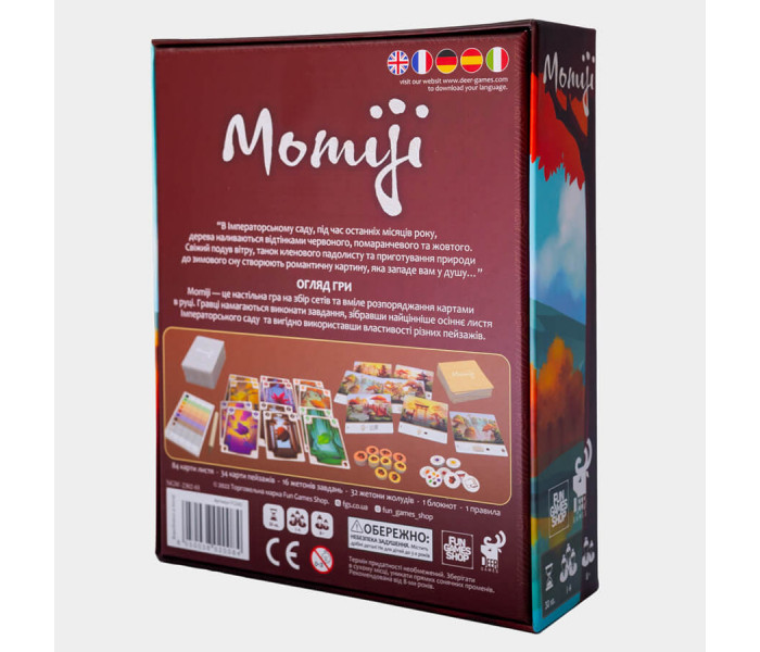 Настільна гра Momiji. Fun Games Shop (FGS42)