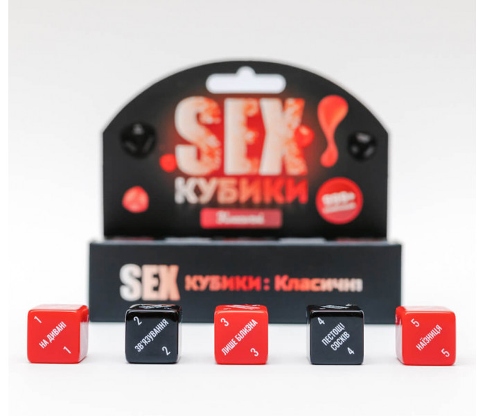 SEX Кубики камасутра: Класичні (УКР). Fun Games Shop (FGS51)