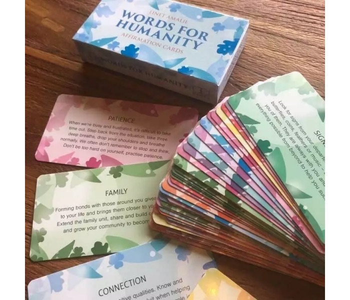 Оракул Слова Для Человечества - Words for Humanity Affirmation Cards. Animal Dreaming
