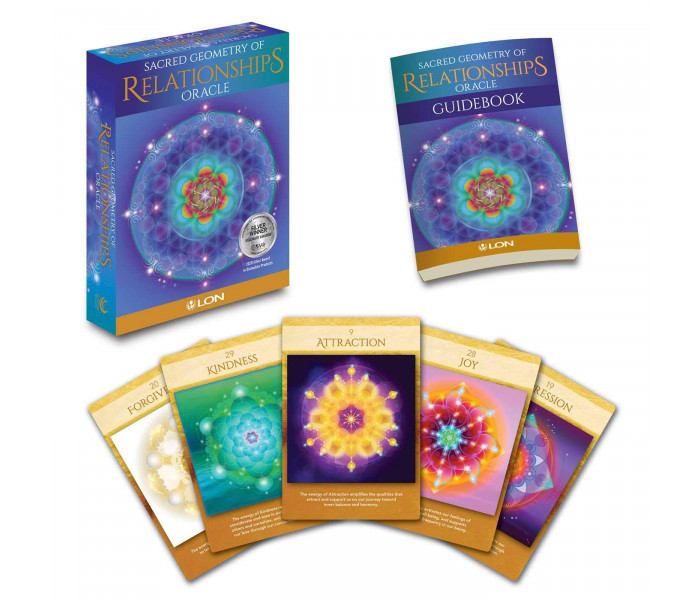 Оракул Сакральна Геометрія Взаємин - Sacred Geometry of Relationships Oracle. Beyond Words