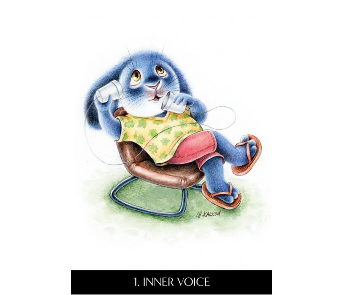 Inner Child Oracle Cards. Blue Angel