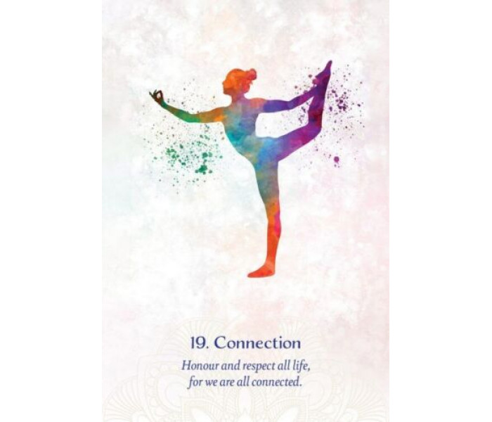 Оракул Мудрость Йоги - Yoga Wisdom Oracle Cards. Blue Angel