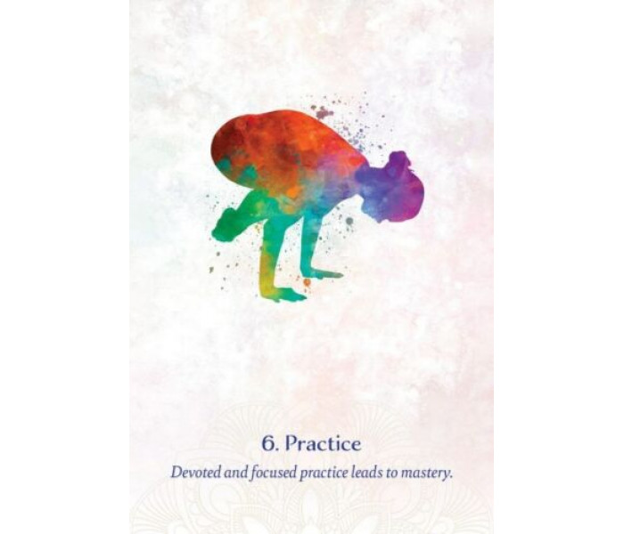 Оракул Мудрость Йоги - Yoga Wisdom Oracle Cards. Blue Angel