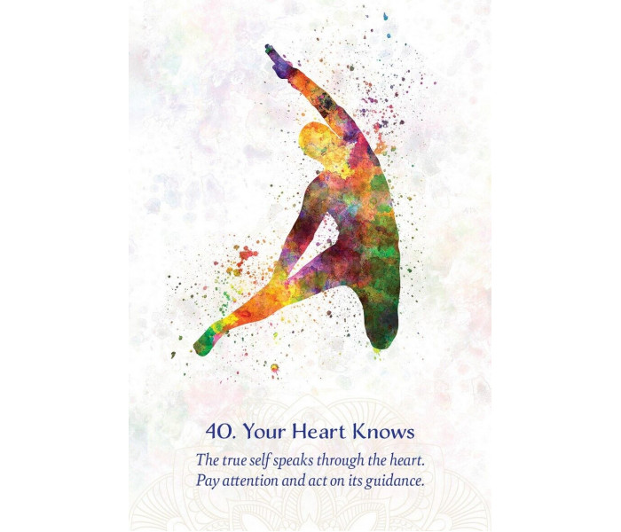 Оракул Мудрость Йоги - Yoga Wisdom Oracle Cards. Blue Angel