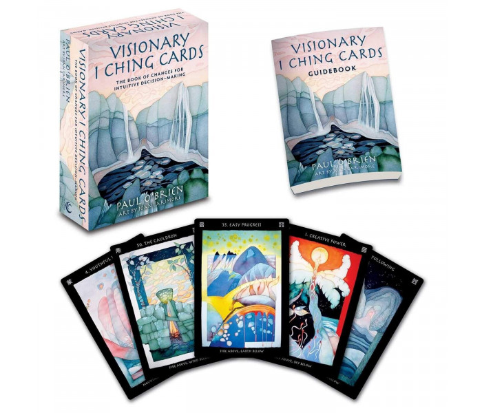 Карты Оракула I CHING - Visionary I CHING Oracle Cards. Blue Angel