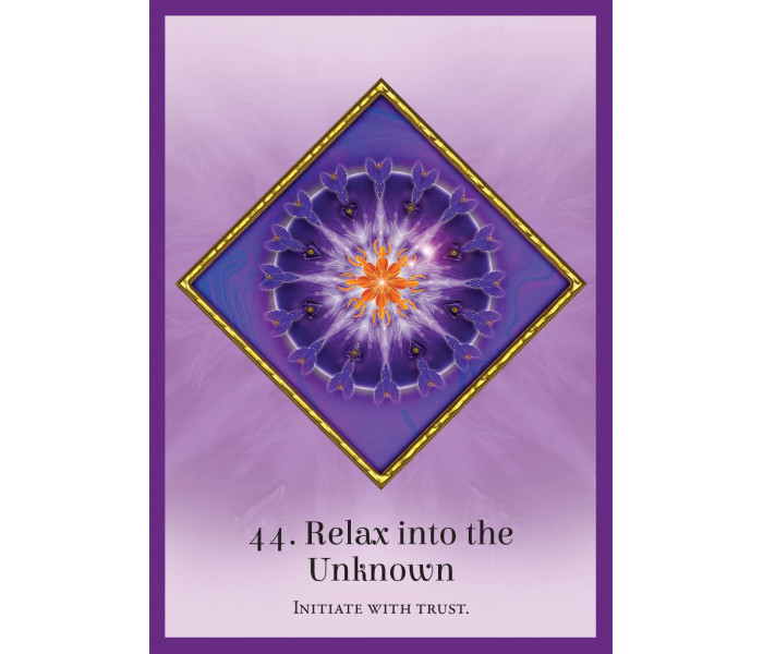 Оракул Тайный Язык Вашей Души - Secret Language Of Your Soul Oracle Cards. Blue Angel