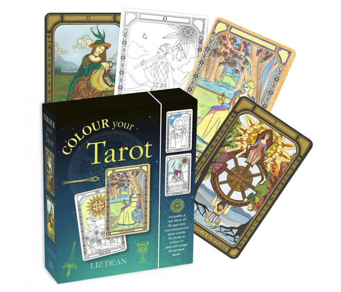 Раскрасьте Свое Таро - Colour Your Tarot. Cico Books