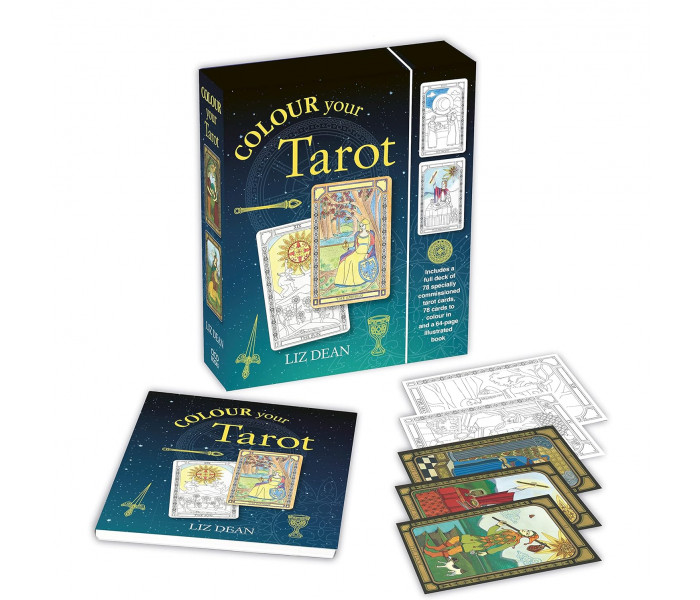 Раскрасьте Свое Таро - Colour Your Tarot. Cico Books