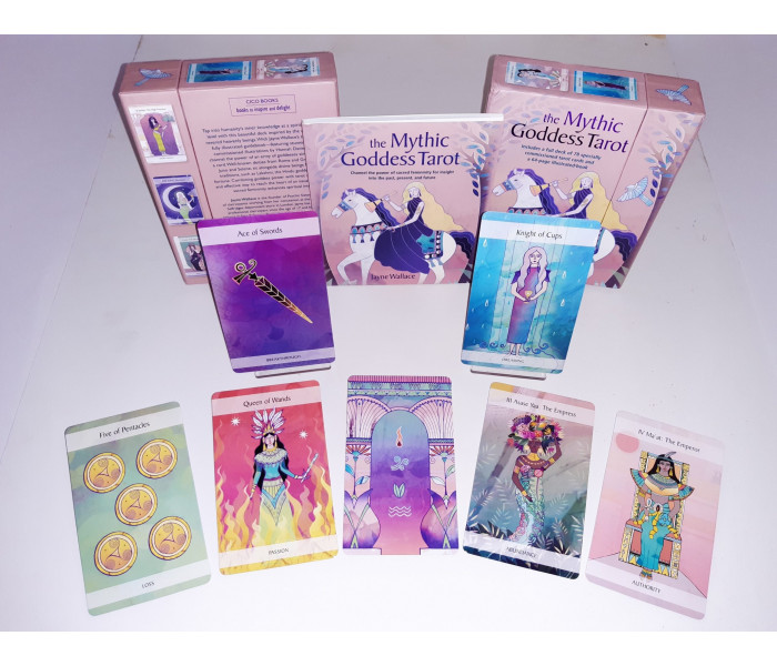 Таро Міфічні Богині - The Mythic Goddess Tarot Cards. CICO Books