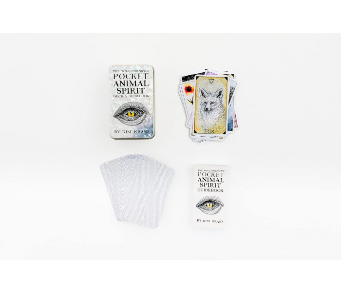 Карманная Колода Таро Дух Диких Неизвестных Животных  - The Wild Unknown Pocket Animal Spirit Deck. HarperOne
