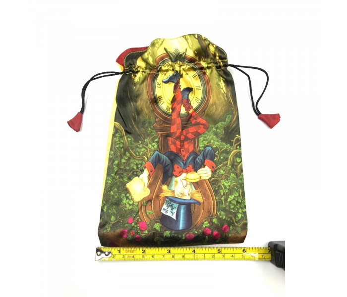 Мешочек для карт таро и рун атласный "Wonderland Tarot". Llewellyn