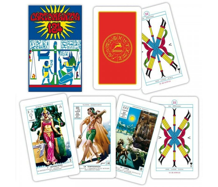 Таро Cartomanzia 184 Tarot cards. Modiano