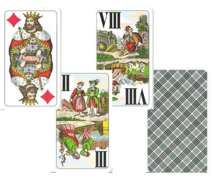 Карти Таро Tarocco Nr 500 - Tarocco Nr 500 Tarot. Modiano