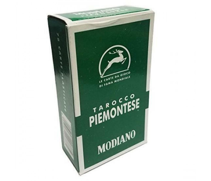 Пьемонтское Таро - Tarocco Green Piedmontese Verde. Modiano