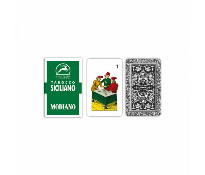 Сицилийское Таро  - Sicilian Tarot. Modiano