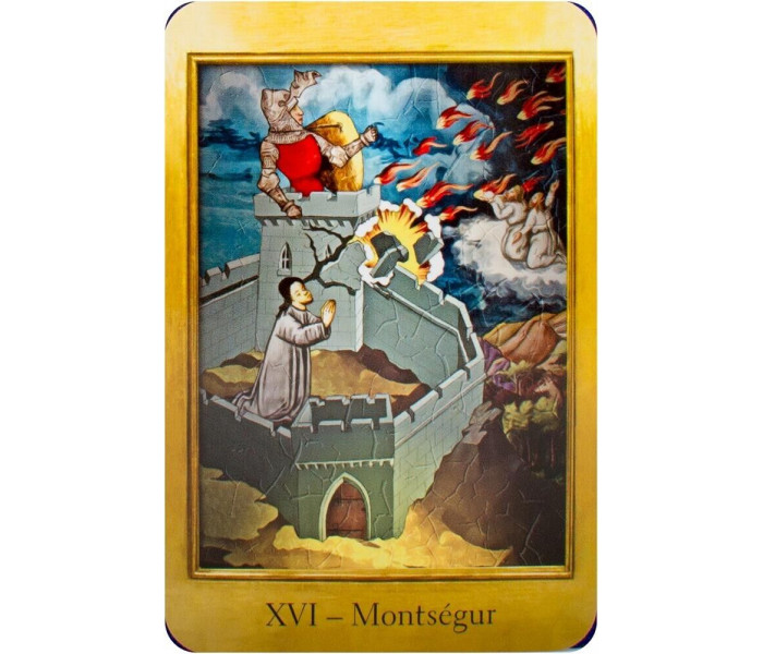 Таро Катарів - The Cathar Tarot. Watkins Publishing