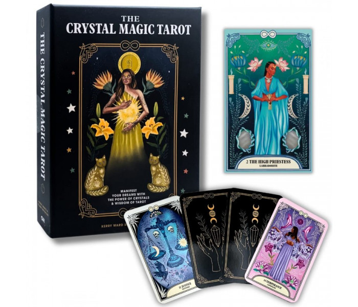 Таро Кришталевої Магії - The Crystal Magic Tarot. Welbeck Publishing
