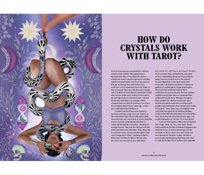 Таро Кришталевої Магії - The Crystal Magic Tarot. Welbeck Publishing