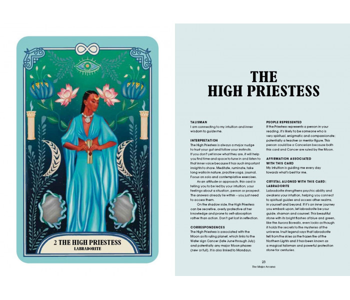 Таро Кришталевої Магії - The Crystal Magic Tarot. Welbeck Publishing