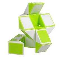 Фото Змейка Рубика (green-white). Smart Cube. SCT404s