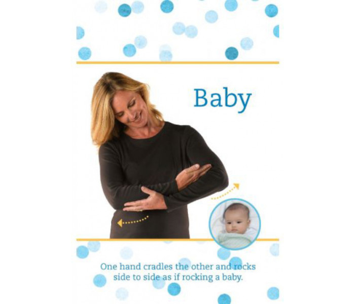 Флеш-картки для мови жестів для дітей - Baby Sign Language Flash Cards. Hay House