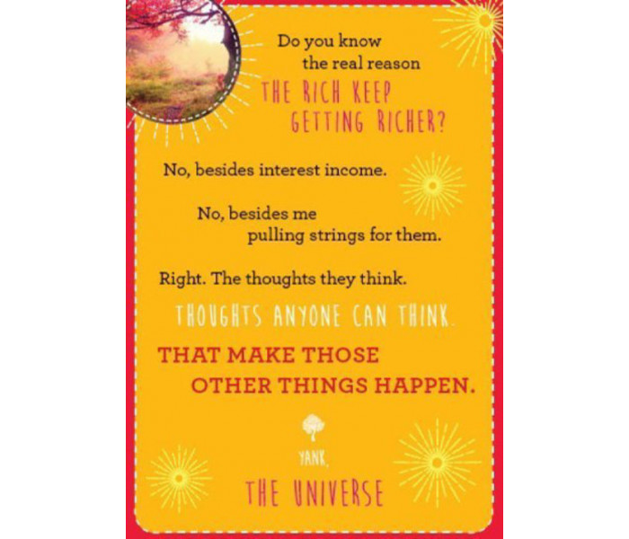 Нотатки Із Всесвіту Достатку - Notes from the Universe on Abundance Сards . Hay House
