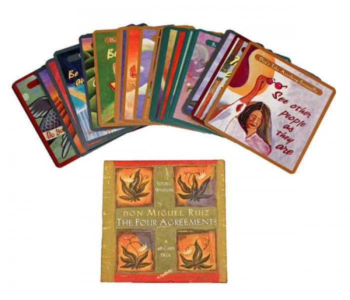 Карти "Чотири угоди" - The Four Agreements Cards. Hay House