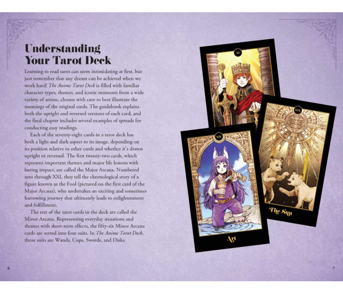 Аніме Таро - Anime Tarot Cards. Insight Editions