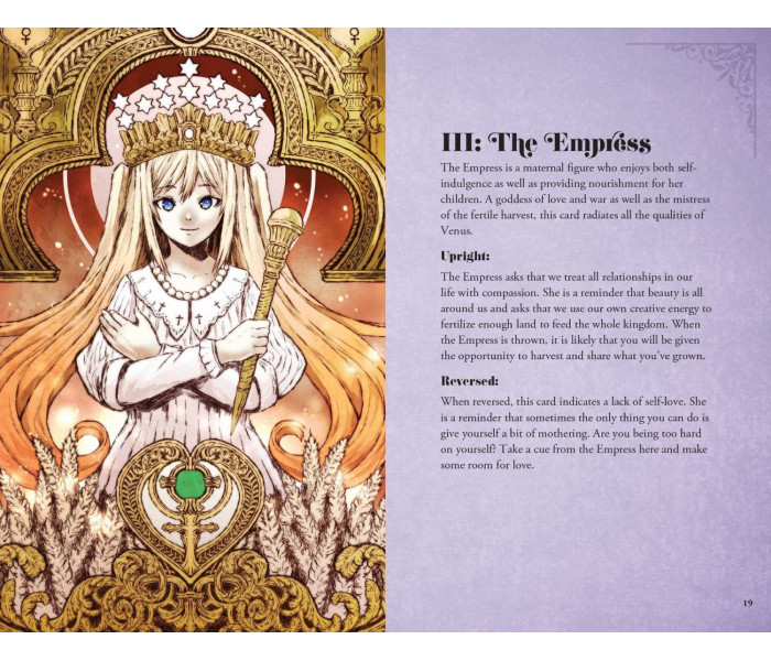 Аніме Таро - Anime Tarot Cards. Insight Editions