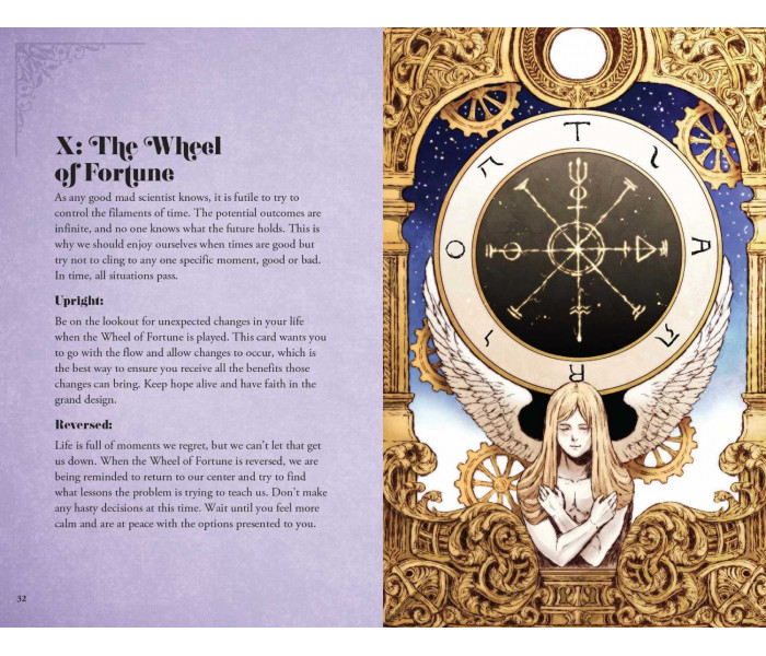 Аніме Таро - Anime Tarot Cards. Insight Editions