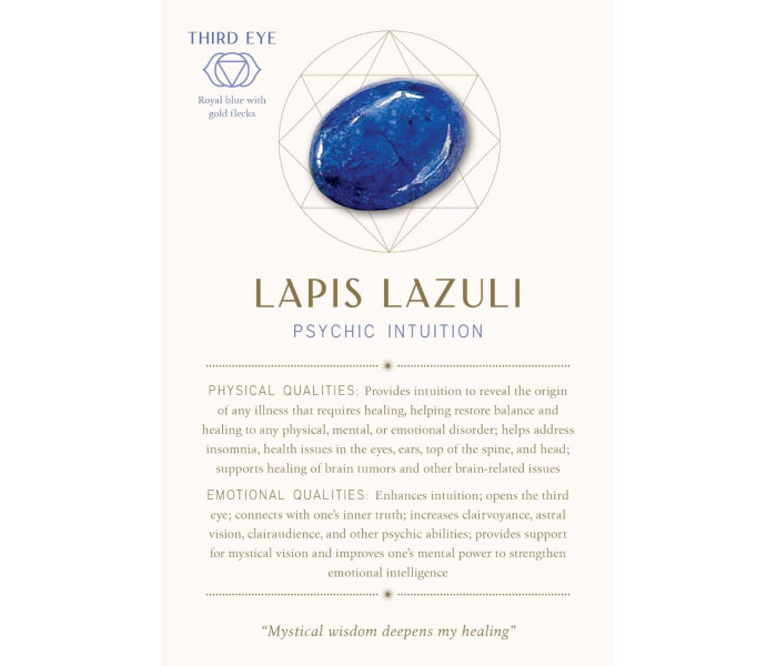 Колода карт кристального зцілення - Crystal Healing Card Deck. Insight Editions
