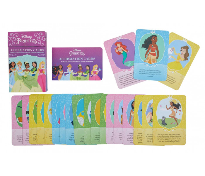 Карти Афірмації Принцес Діснея - Disney Princess Affirmation Cards. Insight Editions