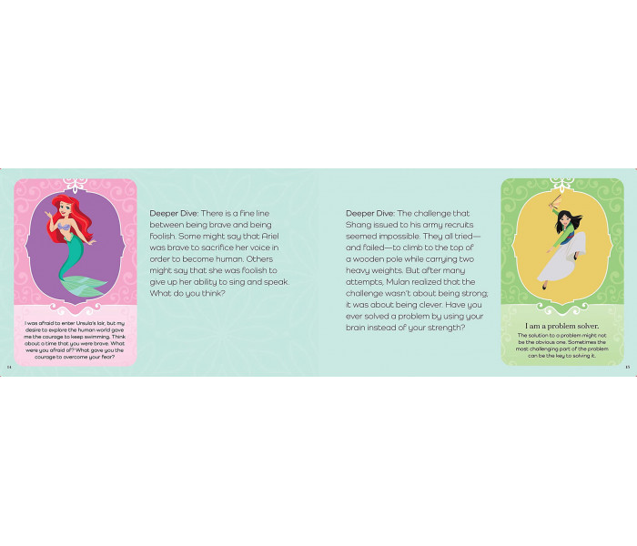 Карти Афірмації Принцес Діснея - Disney Princess Affirmation Cards. Insight Editions