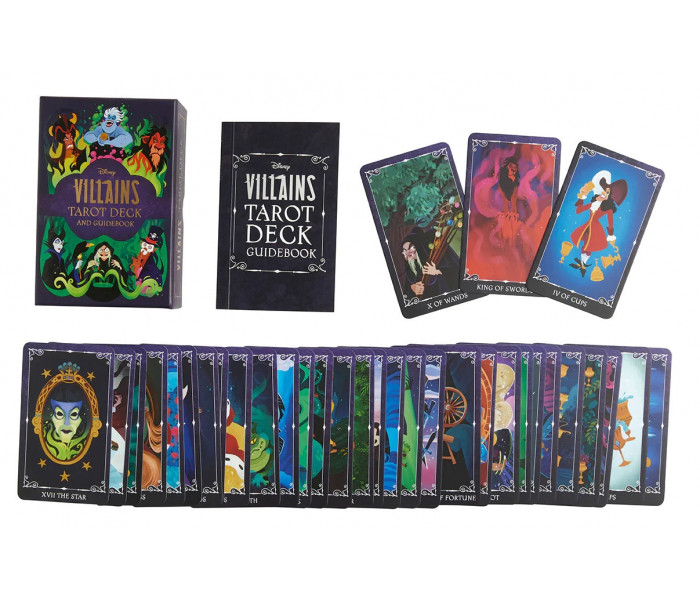 Таро Злодеи Диснея - Disney Villains Tarot Deck. Insight Editions