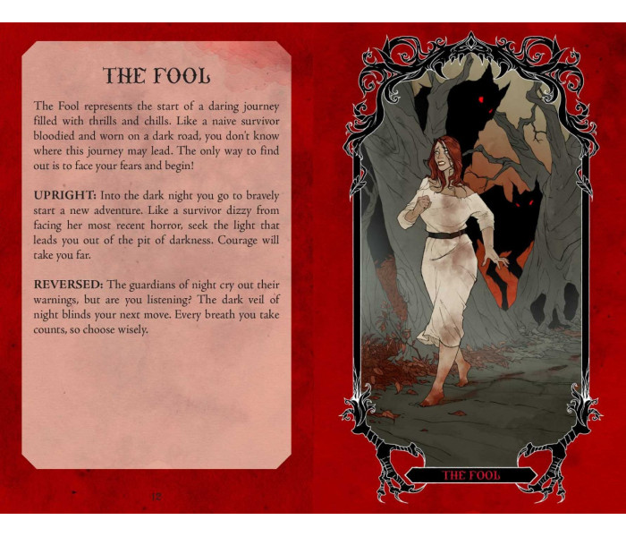 Таро Ужасов - Horror Tarot Сards. Insight Editions