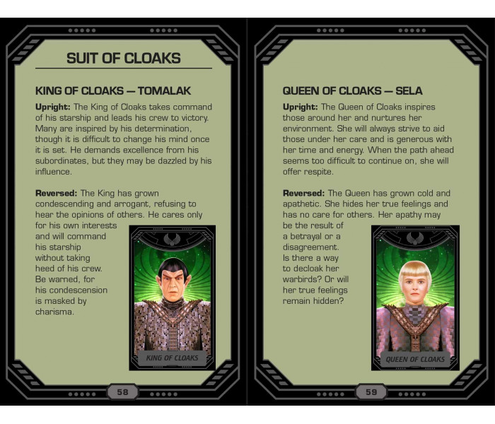 Таро Звёздный Путь: Следующее поколение - Star Trek The Next Generation Tarot. Insight Editions