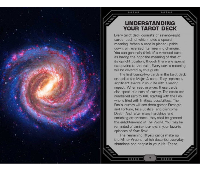 Таро Звёздный Путь: Следующее поколение - Star Trek The Next Generation Tarot. Insight Editions