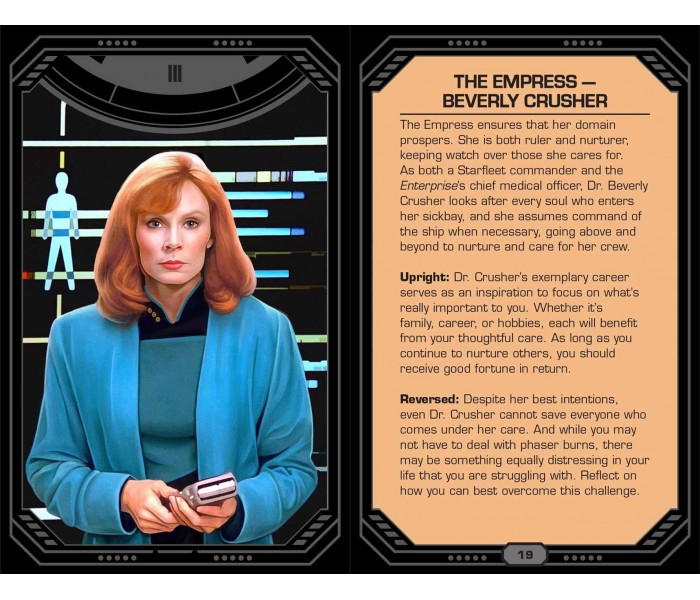 Таро Звёздный Путь: Следующее поколение - Star Trek The Next Generation Tarot. Insight Editions