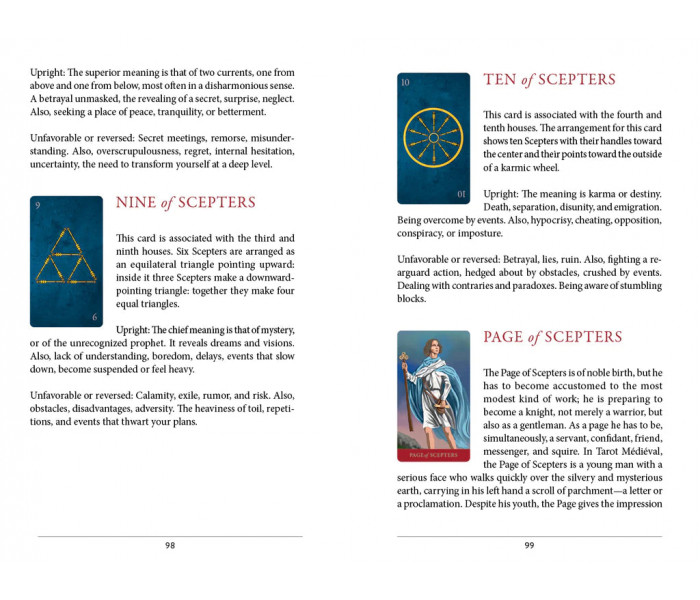 Середньовічні Карти Таро - Tarot Medieval Cards. Schiffer Publishing