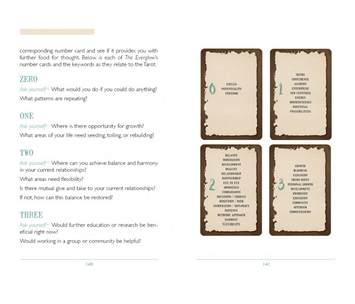 Таро Вечное Сияние - The Everglow A Divination System Cards. Schiffer Publishing