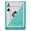 Фото 5 - Карти для покеру 100% Plastic Copag Elite Jumbo Index Green
