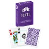 Фото 1 - Карти для покеру 100% Plastic Copag Elite Jumbo Index Purple