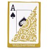 Фото 6 - Карти для покеру 100% Plastic Copag Elite Jumbo Index Gold