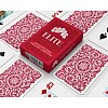Фото 2 - Карти для покеру 100% Plastic Copag Elite Jumbo Index Red