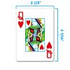 Фото 4 - Карти для покеру 100% Plastic Copag Elite Jumbo Index Red