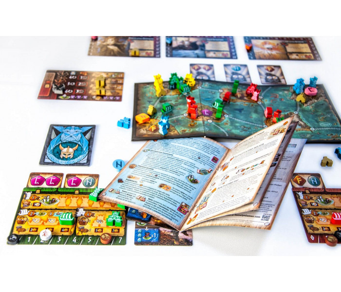 Настольная игра Tiny Epic Вікінги (Tiny Epic Vikings). Beaver Games (ВР_ТЕВ)